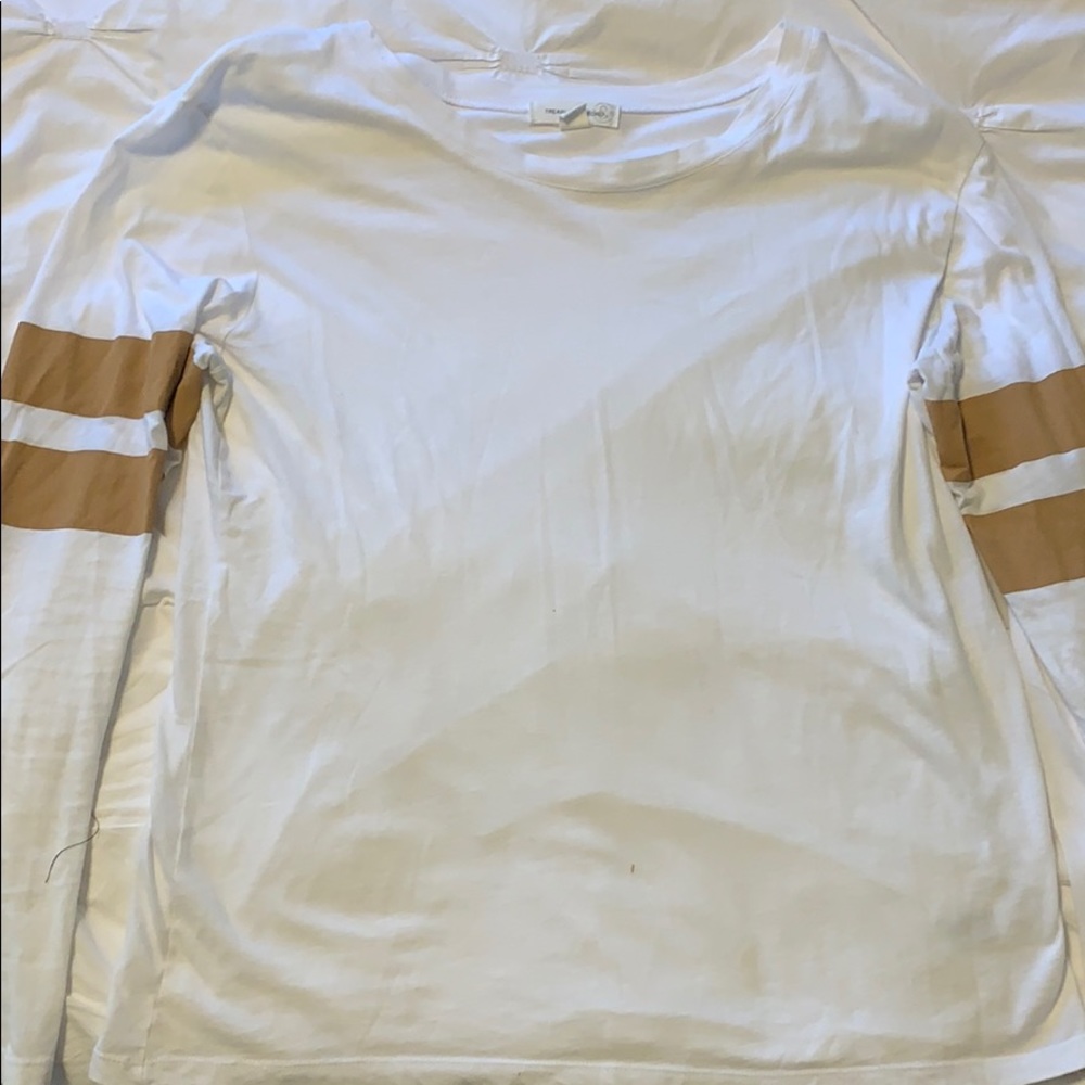 Treasure & Bond long sleeved baseball tee